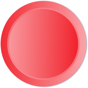 3D Red Round Button Shape Free Download