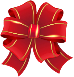 Big Red Christmas Ribbon Bow Free Download