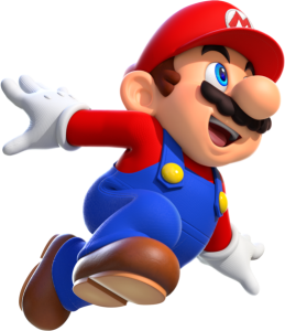 Super Mario Jumping 3D Character Clipart