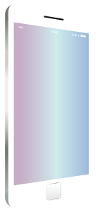 Blank Smartphone Screen Mockup Free PNG