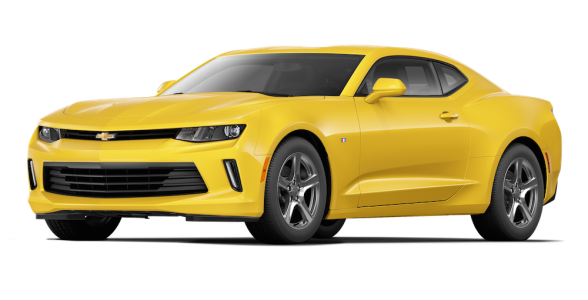 Yellow Chevrolet Camaro Car Clipart
