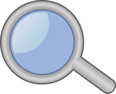 Magnifying Glass 3D Icon Free PNG