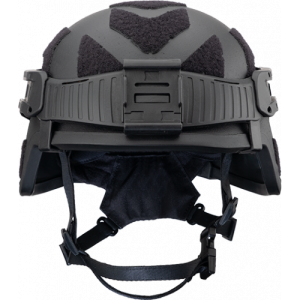 Black Tactical Military Helmet PNG Image