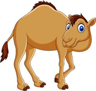 Cute Cartoon Camel Clipart