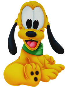 Disney Pluto Dog Character Free Clipart