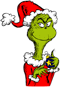 Grinch Christmas Ornament Clipart