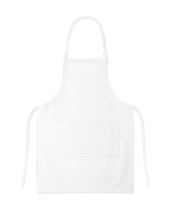 Blank White Apron Mockup Free PNG