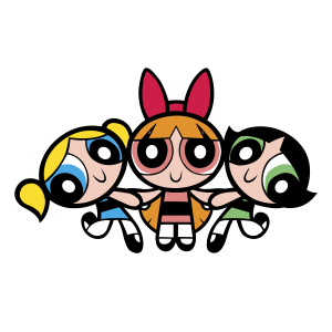 Powerpuff Girls Team PNG Image