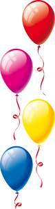 Birthday Balloon PNG – Colorful & Festive Transparent Images Download