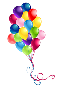 Birthday Balloon PNG – Colorful & Festive Transparent Images Download