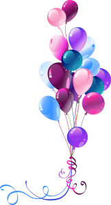 Birthday Balloon PNG – Colorful & Festive Transparent Images Download