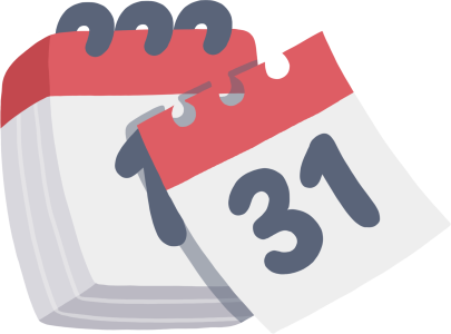 Office Desktop Calendar 31st Date Free PNG