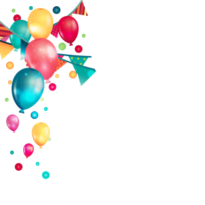 Birthday Balloon PNG – Colorful & Festive Transparent Images Download
