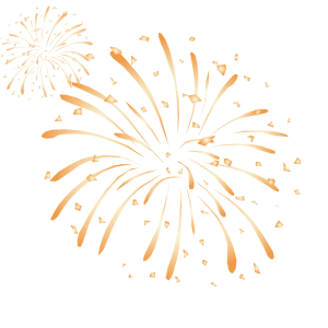 Cracker PNG – Colorful & Celebratory Transparent Fireworks Designs