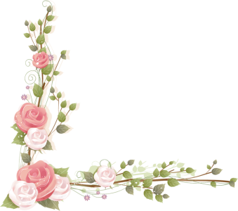 Fresh Flowers Corner PNG Image File Free Download – Clickpng
