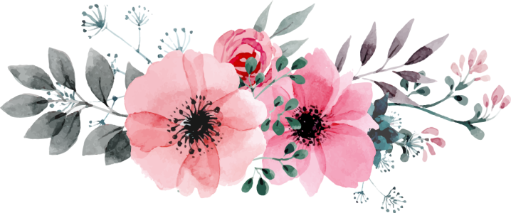 Pink and red flowers illustration, Watercolour Flowers Drawing, flower, watercolor Painting, flower Arranging, artificial Flower PNG Image File Free Download – Clickpng