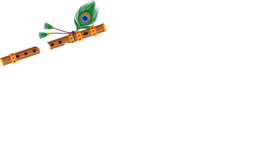 Happy Krishna Janmashtami Text PNG – Transparent Festive Typography