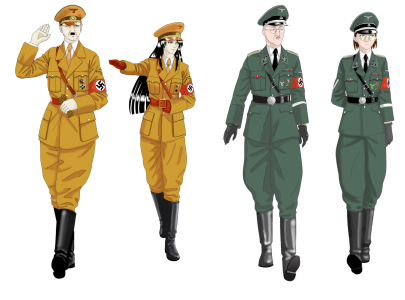 Adolf Hitler Portrait PNG Image