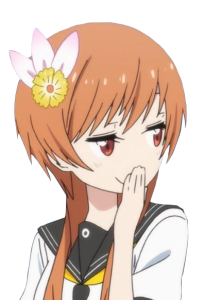 Cute Anime Character Face PNG