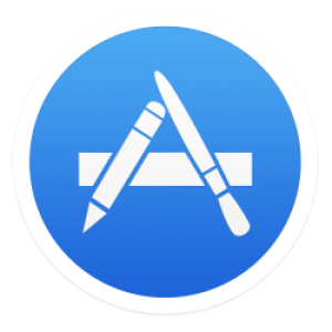 Apple App Store & Mac App Store Logo PNG – Transparent Background