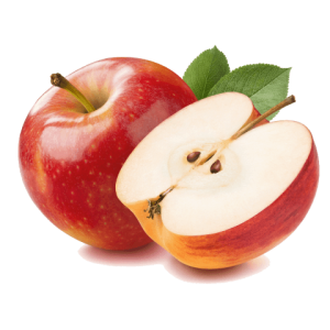 Red Apple PNG – Transparent Background