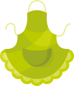 Kitchen Apron PNG – Clean Cutout Image