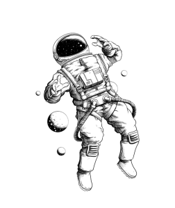 Astronaut Outer space Space suit, spaceman, spacecraft PNG Image File Free Download – Clickpng