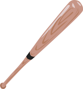Baseball Bat Clipart PNG – Transparent Background