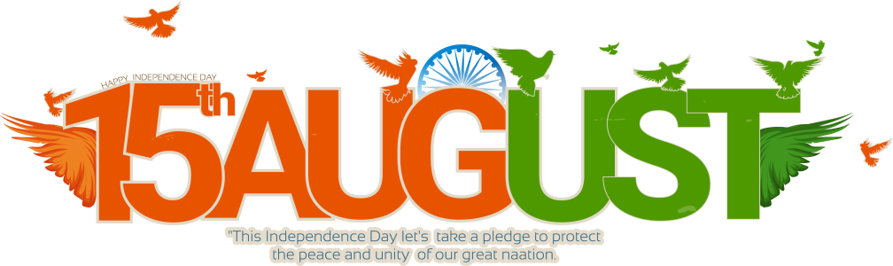 15th August Independence Day Celebration PNG