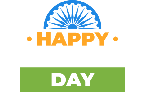 Happy Independence Day – Transparent PNG