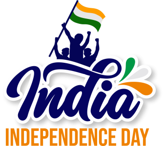 Happy Independence Day – Transparent PNG