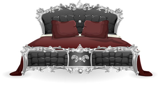 Bed Clipart PNG – Bedroom Furniture Graphic