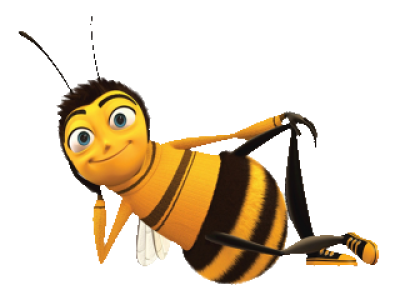 Bee PNG – Transparent Insect Illustration