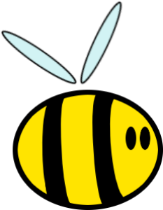 Honeybee Clipart PNG – Nature and Pollination Graphic