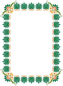 Bingkai Sertifikat PNG, Certificate Border PNG