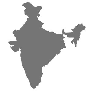 India Map, India silhouette, map png