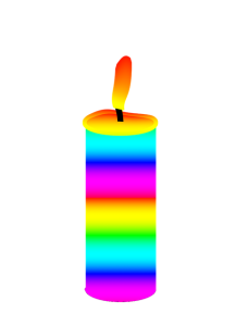 Birthday Candles PNG Transparent Image