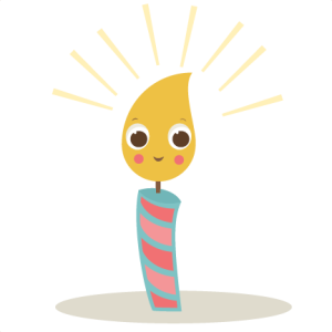 Birthday Candles PNG Transparent Image