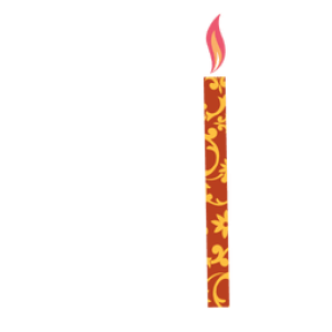 Birthday Candles PNG Transparent Image