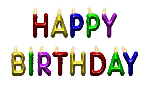 Colorful Birthday Candles PNG Free Download