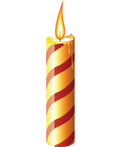 Colorful Birthday Candles PNG Free Download