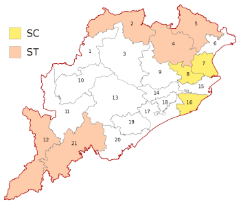 odisha map transparent