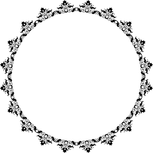 Mandala Mehndi Drawing monochrome, flower png