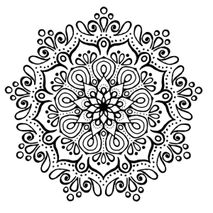 Mandala Meditation Pattern, mandala transparent