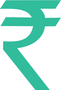 Indian rupee icon png