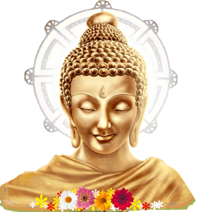 Lord Buddha Illustration PNG Download