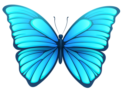 Colorful Butterfly Illustration PNG Download