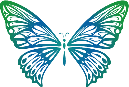 Colorful Butterfly Illustration PNG Download
