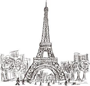 eiffel tower in paris, france, france, eiffel, tower png Image File Free Download – Clickpng