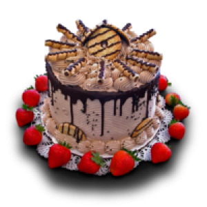 Birthday/Celebration Cake PNG Download